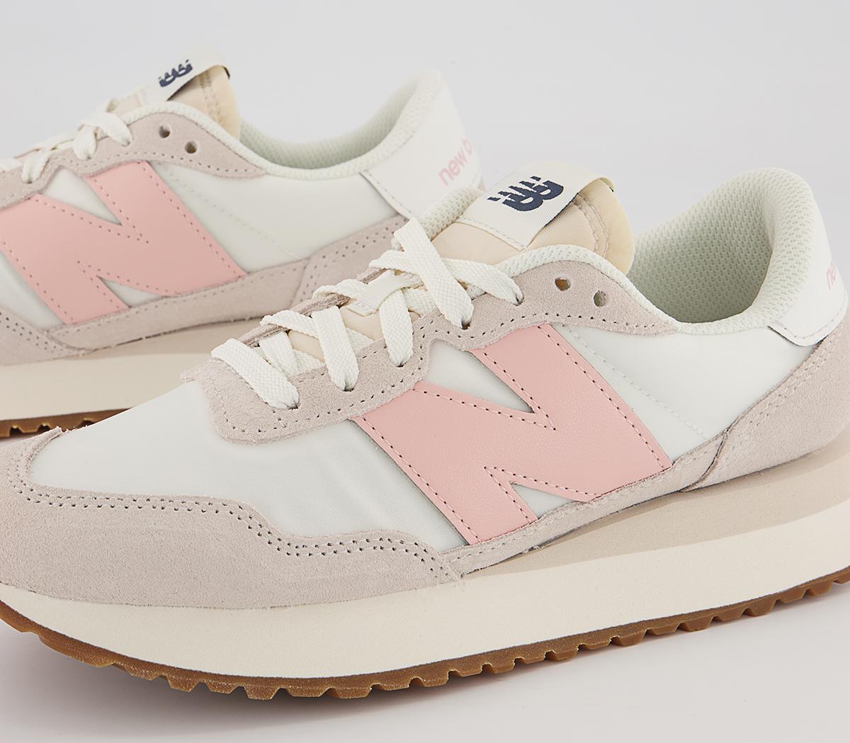 New Balance WS237 Trainers New Balance WS237 Trainers Grey Pnk White Gum