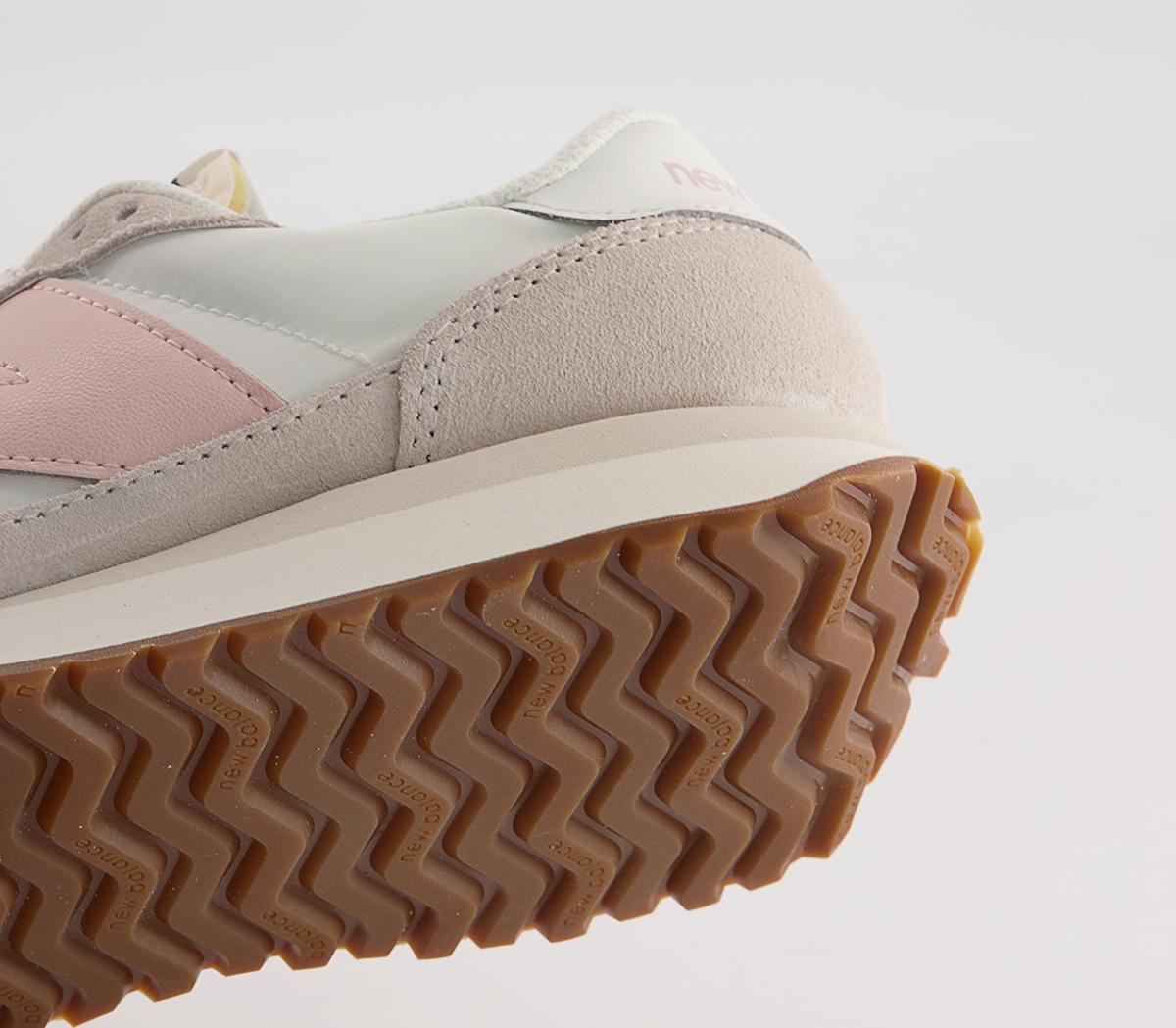 New Balance WS237 Trainers New Balance WS237 Trainers Grey Pnk White Gum