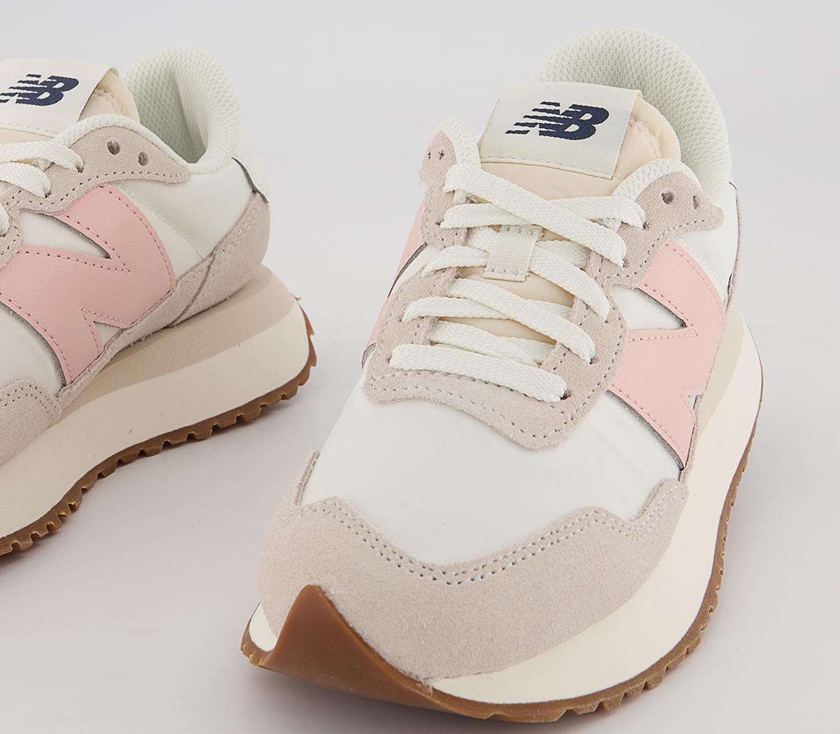 New Balance WS237 Trainers New Balance WS237 Trainers Grey Pnk White Gum
