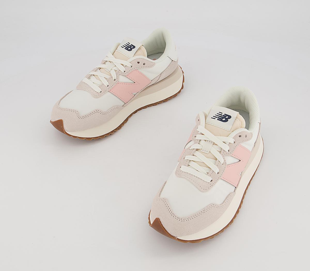 New Balance WS237 Trainers New Balance WS237 Trainers Grey Pnk White Gum