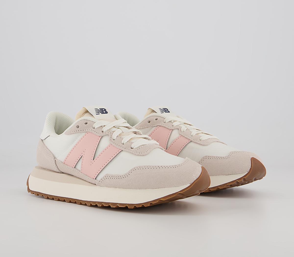 New Balance WS237 Trainers New Balance WS237 Trainers Grey Pnk White Gum