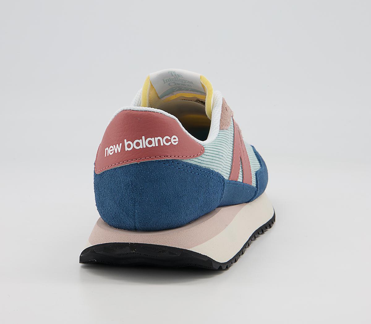 New Balance Ws237 Trainers New Balance Ws237 Trainers Lagoon Blue Red