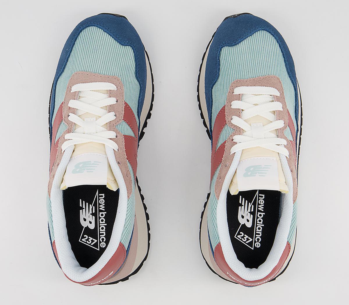 New Balance Ws237 Trainers New Balance Ws237 Trainers Lagoon Blue Red