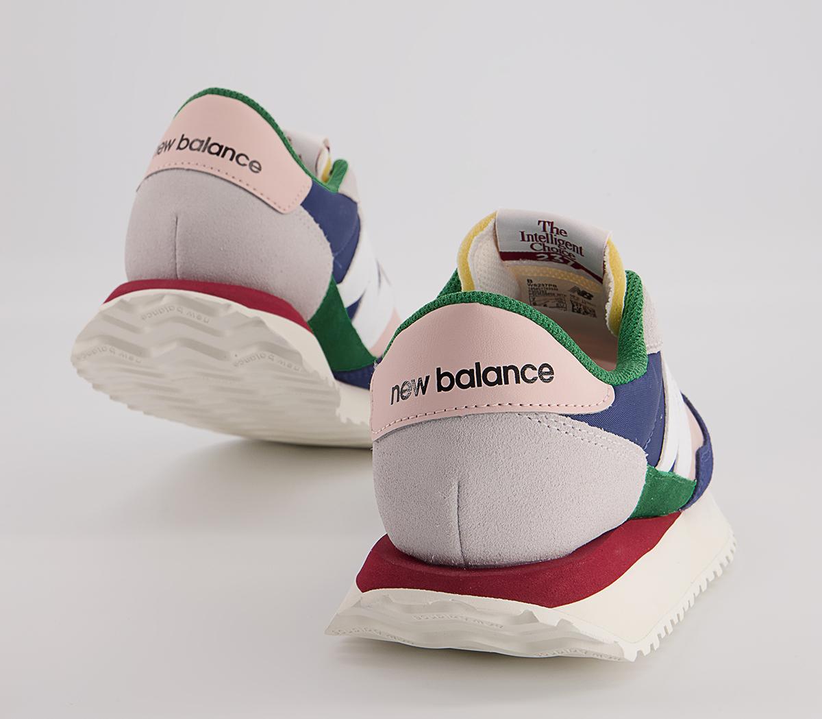 New Balance WS237 Trainers New Balance WS237 Trainers Blue Pink Green White Red