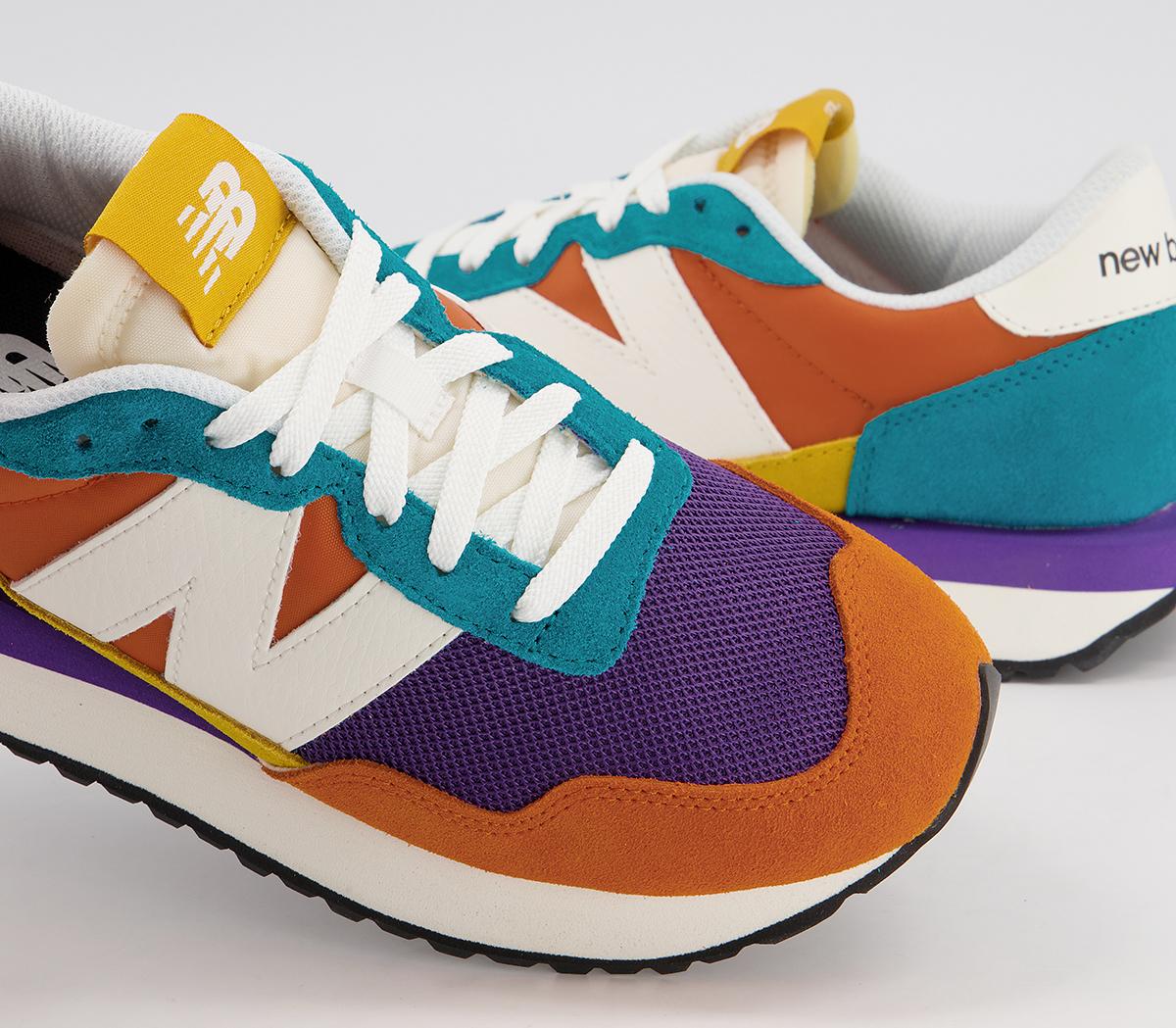New Balance Ws237 Trainers Vintage Orange Unisex Sports