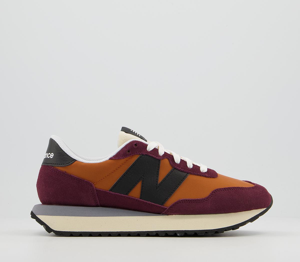 orange and burgundy new balance