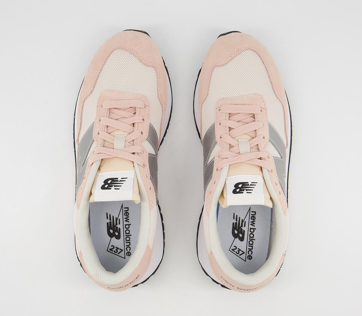 New Balance Ws237 Trainers Pink Silver White - Women's Trainers