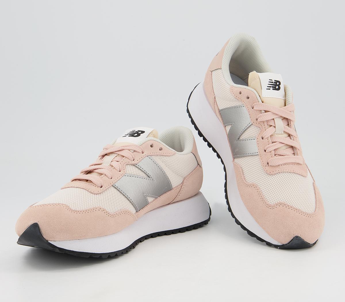 New Balance Ws237 Trainers Pink Silver White - Women's Trainers