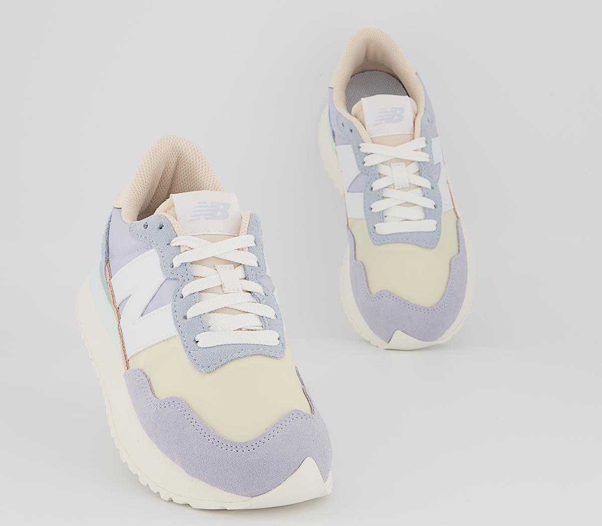 New Balance WS237 Trainers New Balance WS237 Trainers Pastel Lilac Mint Peach White