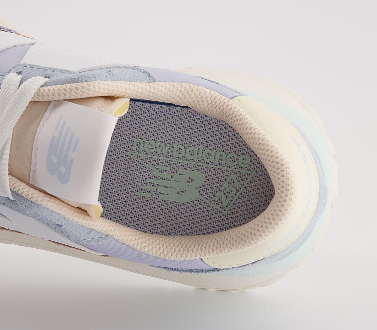 New Balance WS237 Trainers New Balance WS237 Trainers Pastel Lilac Mint Peach White