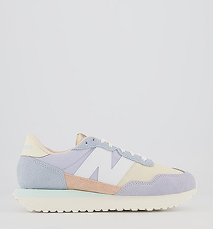 New Balance WS237 Trainers Pastel Lilac Mint Peach White