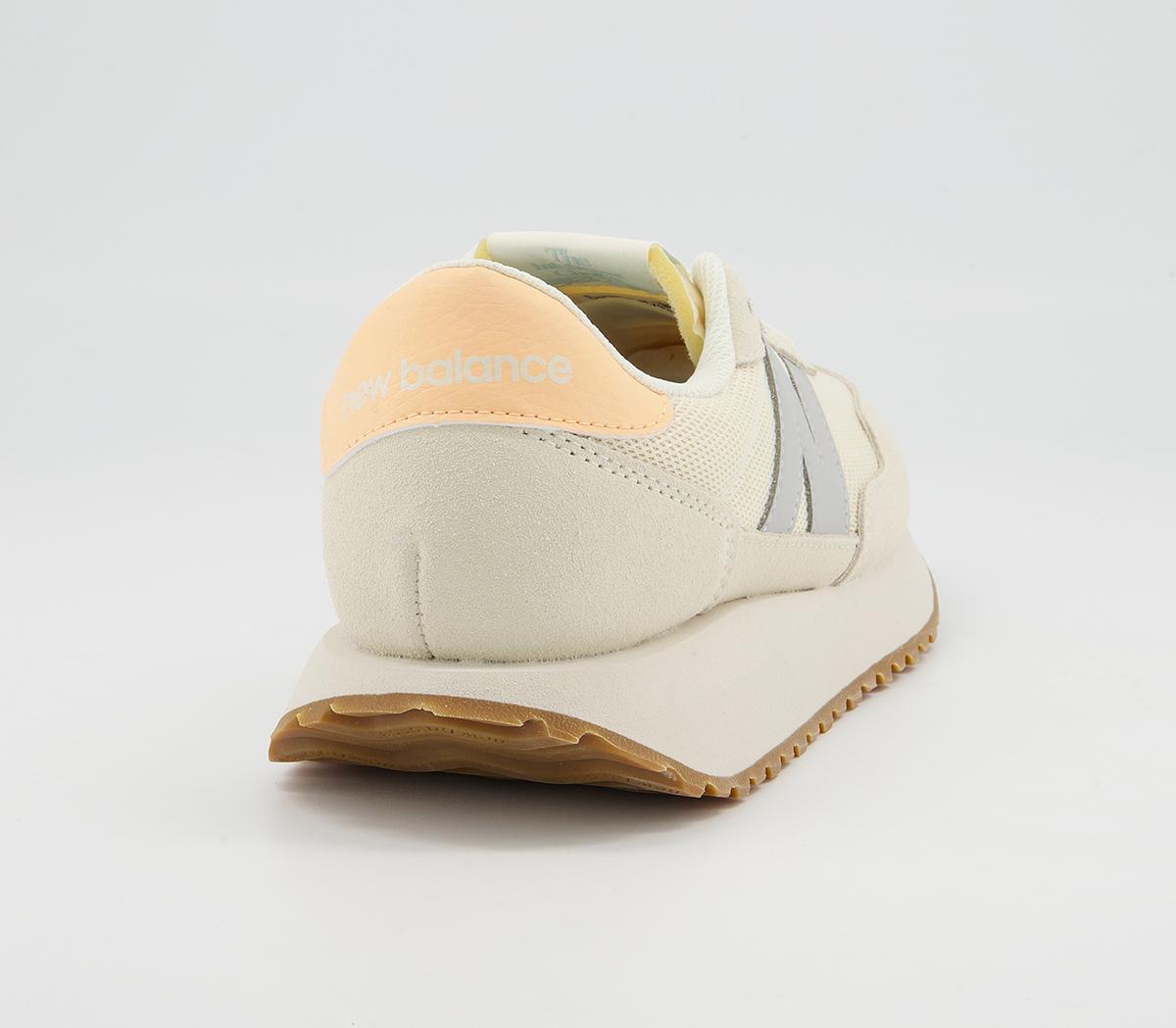 New Balance Ws237 Trainers New Balance Ws237 Trainers Natural Grey Orange