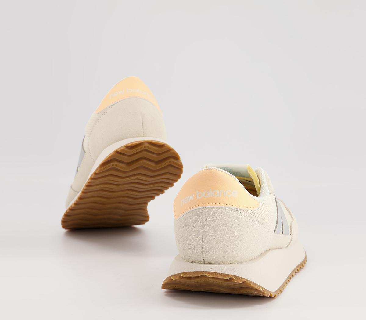 New Balance Ws237 Trainers New Balance Ws237 Trainers Natural Grey Orange