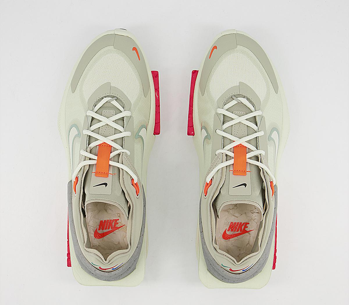 Nike Fontanka Edge Trainers Nike Fontanka Edge Trainers Stone Steam Black Sea Glass Crimson Red
