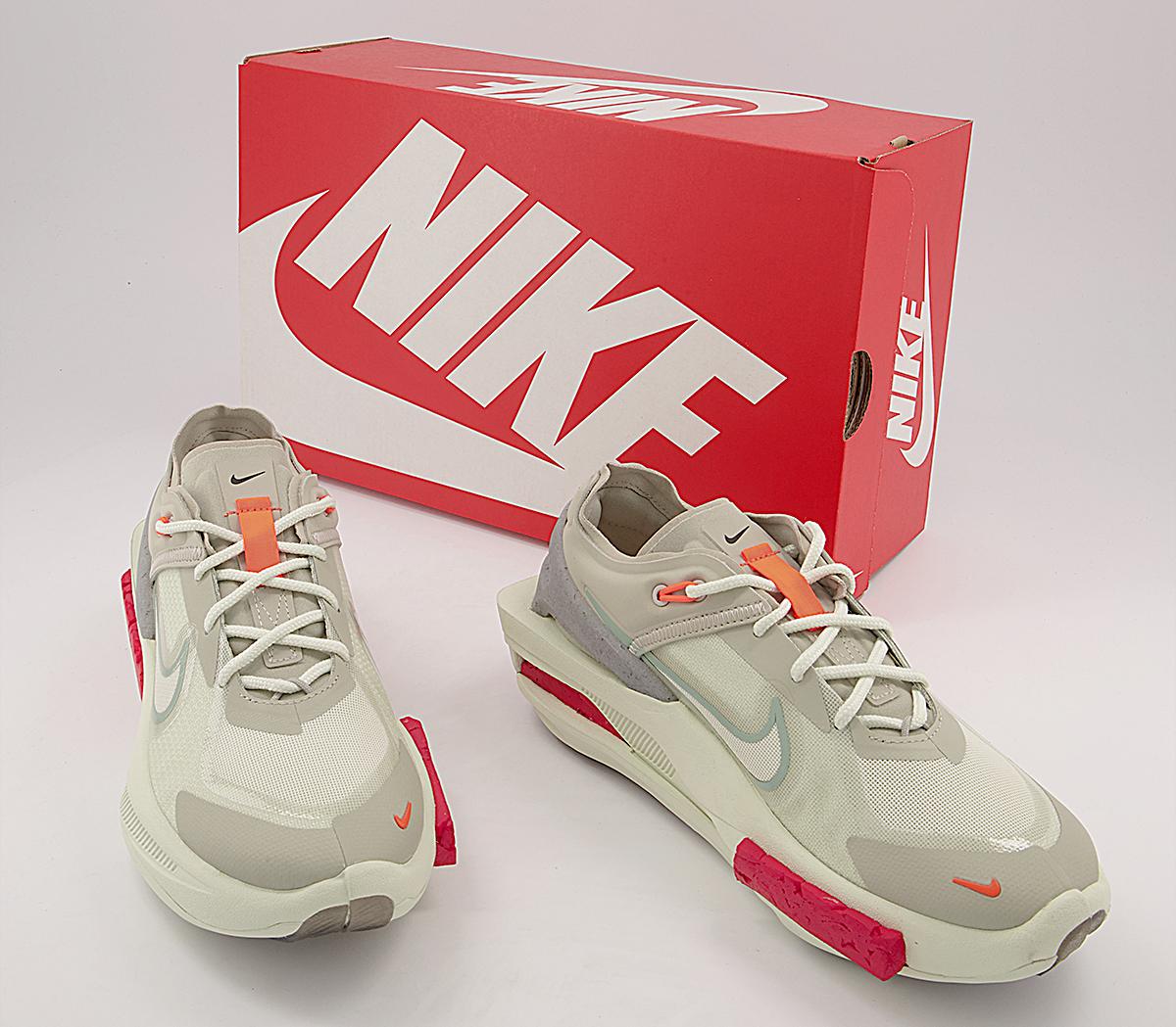 Nike Fontanka Edge Trainers Nike Fontanka Edge Trainers Stone Steam Black Sea Glass Crimson Red