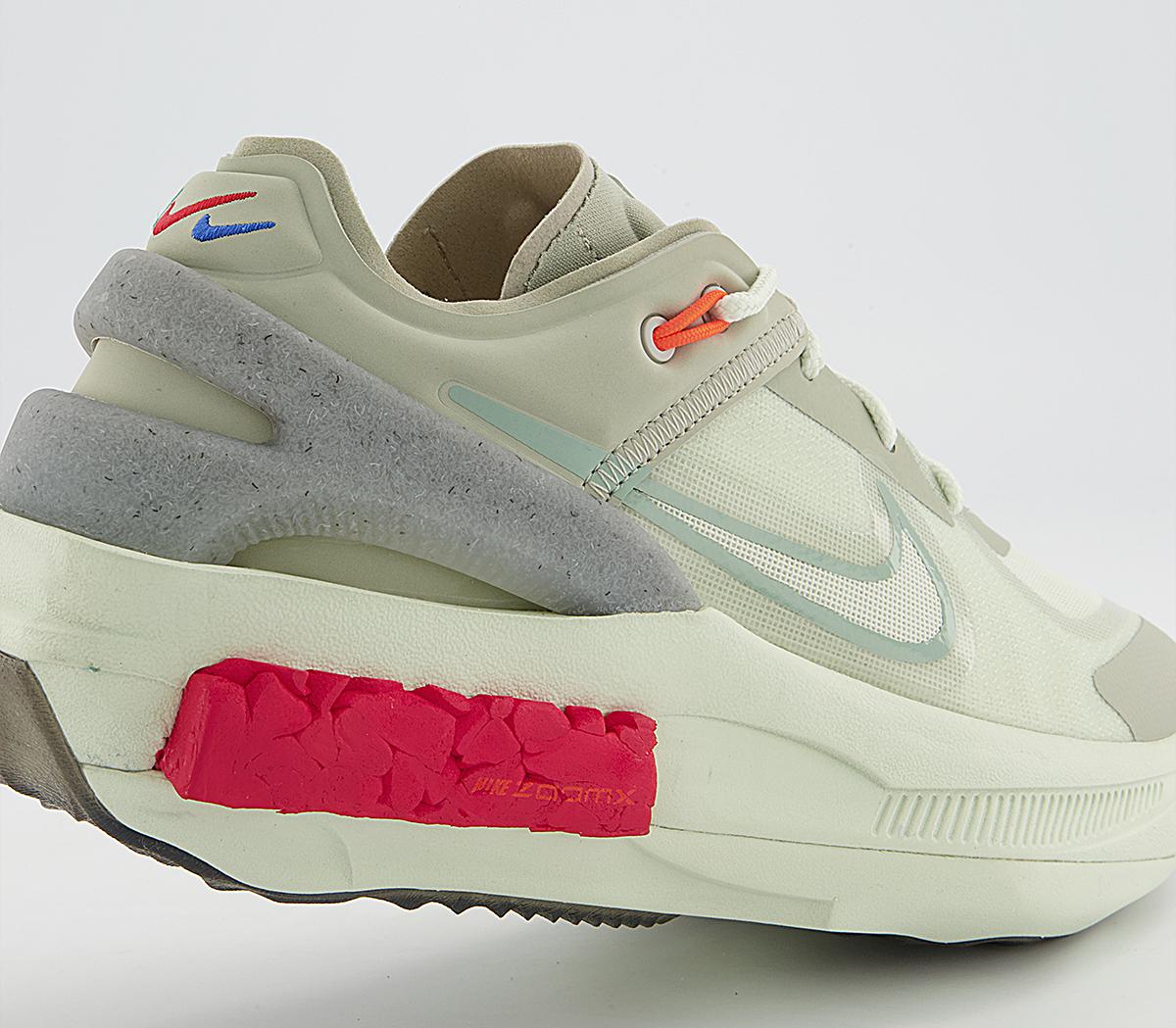 Nike Fontanka Edge Trainers Nike Fontanka Edge Trainers Stone Steam Black Sea Glass Crimson Red