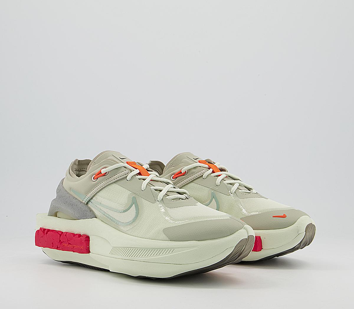 Nike Fontanka Edge Trainers Nike Fontanka Edge Trainers Stone Steam Black Sea Glass Crimson Red