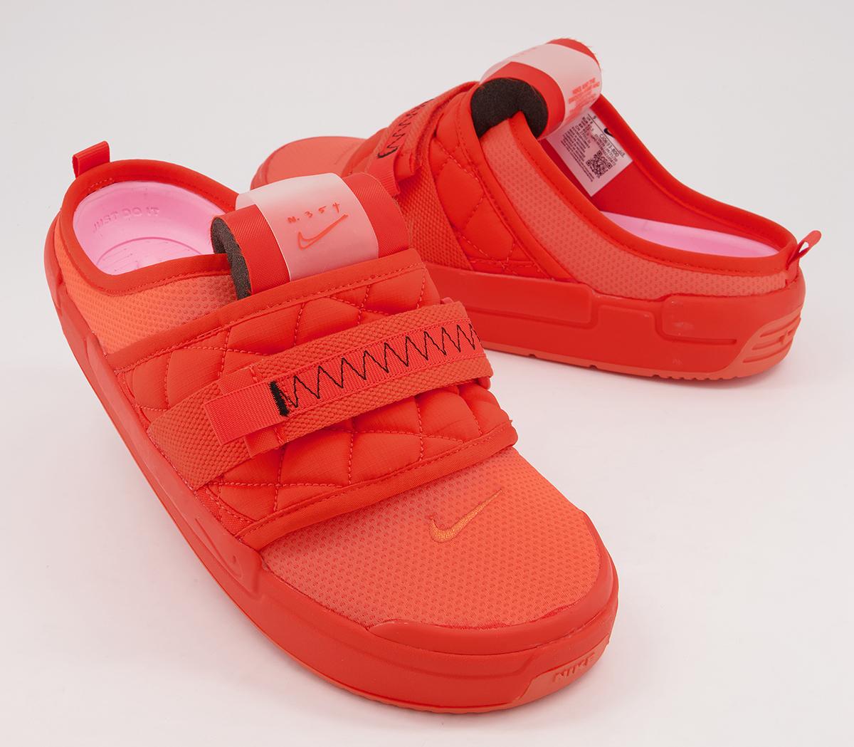 NikeOffline MulesTeam Orange Turf Orange Black