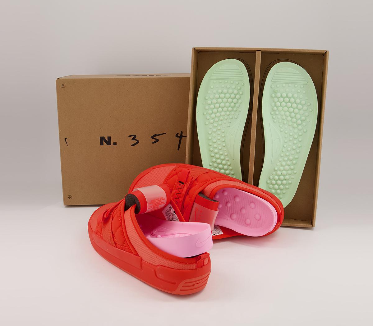 NikeOffline MulesTeam Orange Turf Orange Black