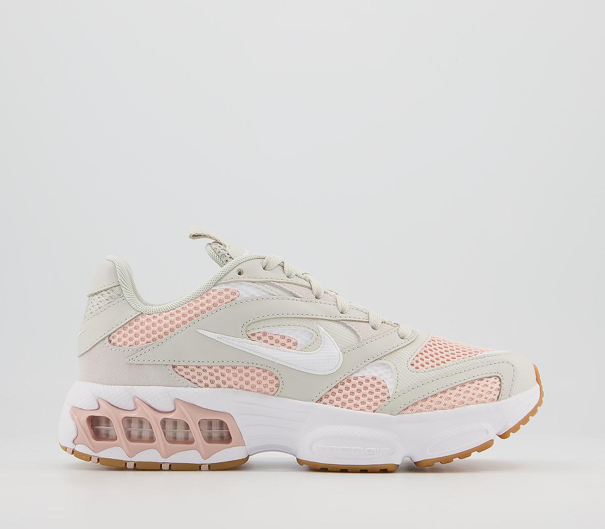 Nike zoom outlet pink and white