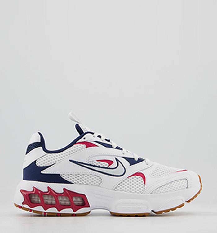 Nike Zoom Air Fire Trainers White Aura Mystic Hibiscus Midnight Navy