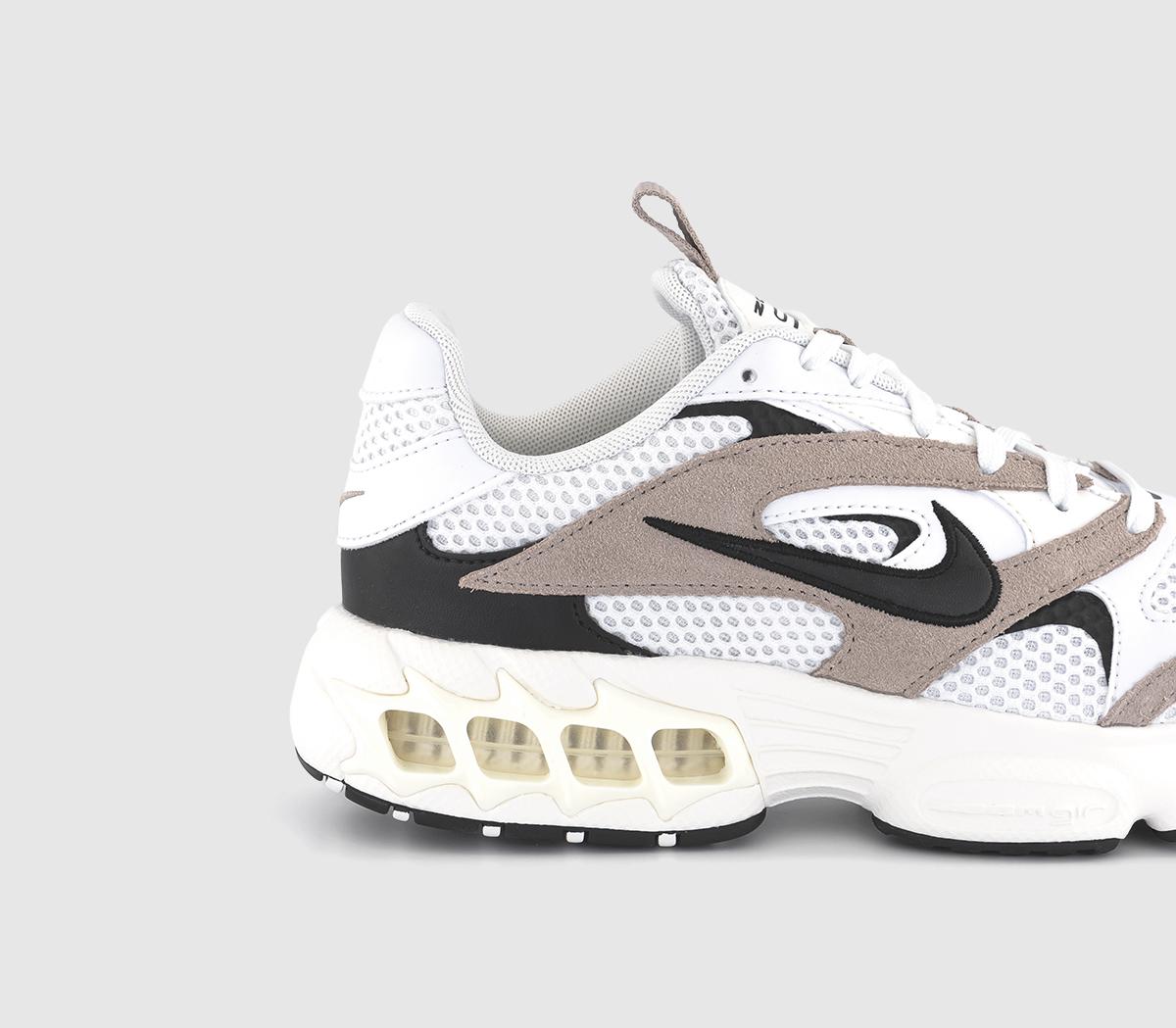 Nike Nike Zoom Air Fire Trainers White Black Sail Diffused Taupe ...
