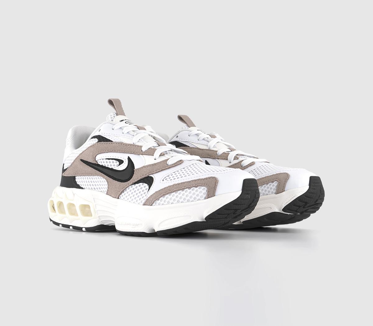 Nike Nike Zoom Air Fire Trainers White Black Sail Diffused Taupe ...