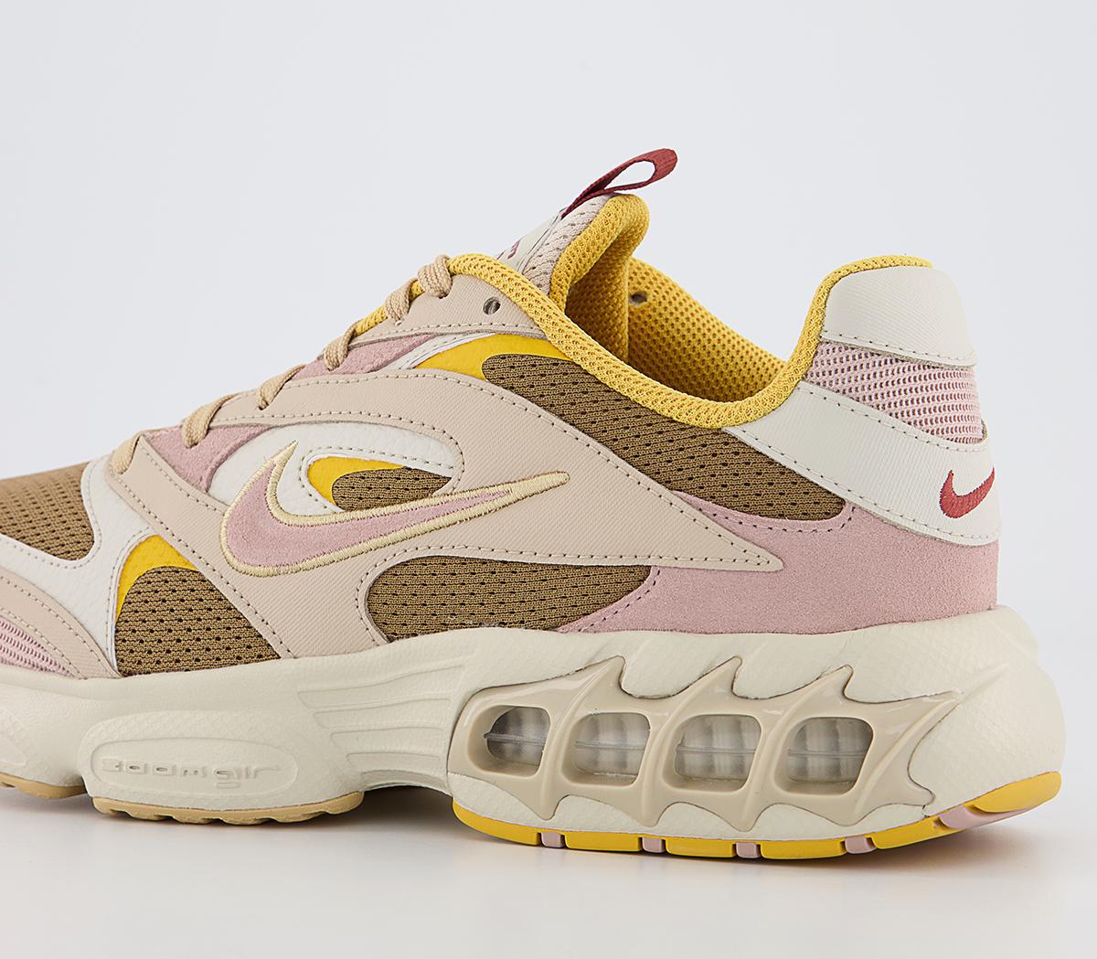 Nike Nike Zoom Air Fire Trainers Orewood Brown Pink Oxford Sesame