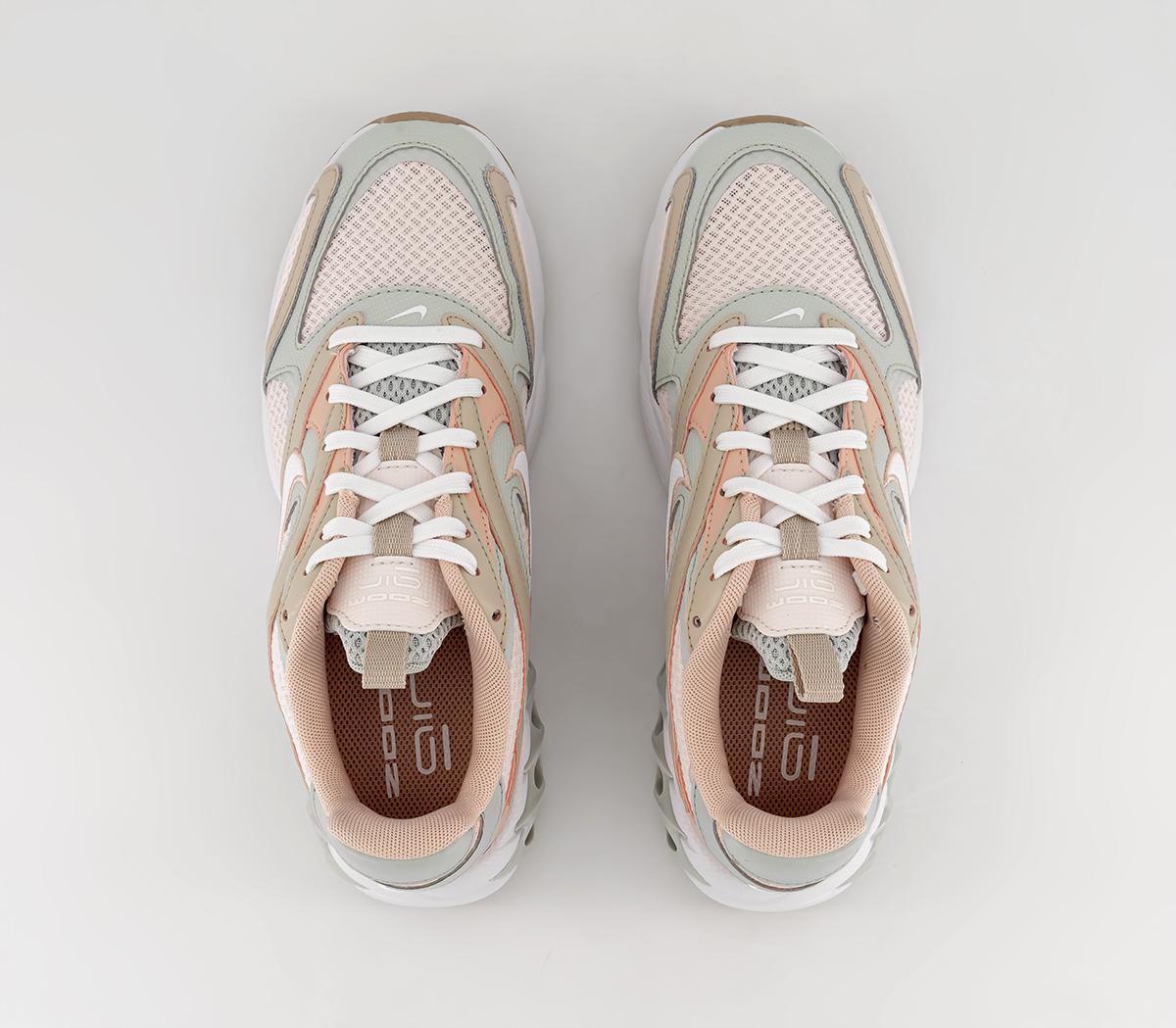 NikeNike Zoom Air Fire Trainers NikeNike Zoom Air Fire Trainers Light Soft Pink White Arctic Orange