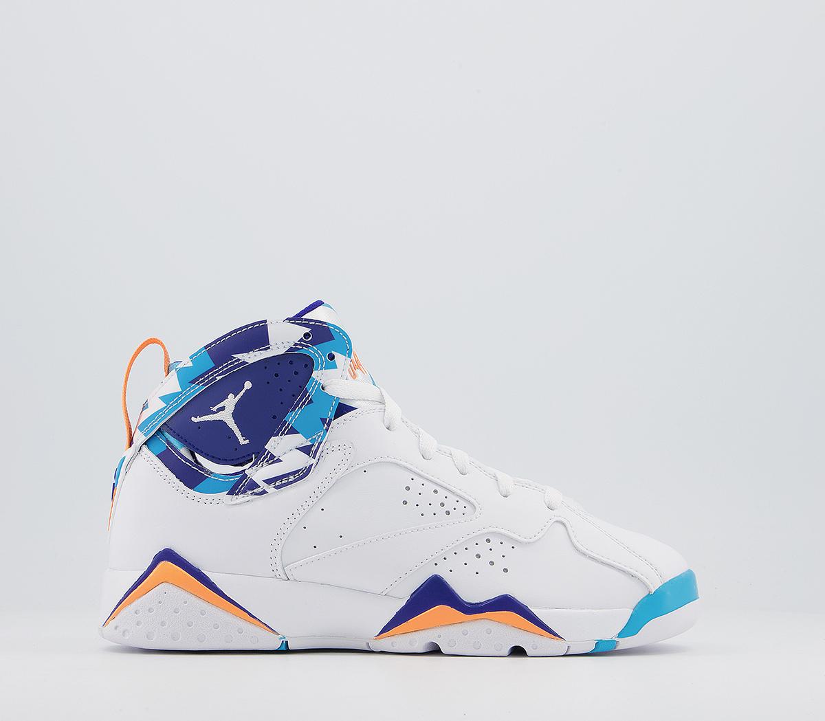 Jordan Peach and Light Blue Retro Basketball Sneakers Jordan Air Jordan 1 Retro High OG  main image 4