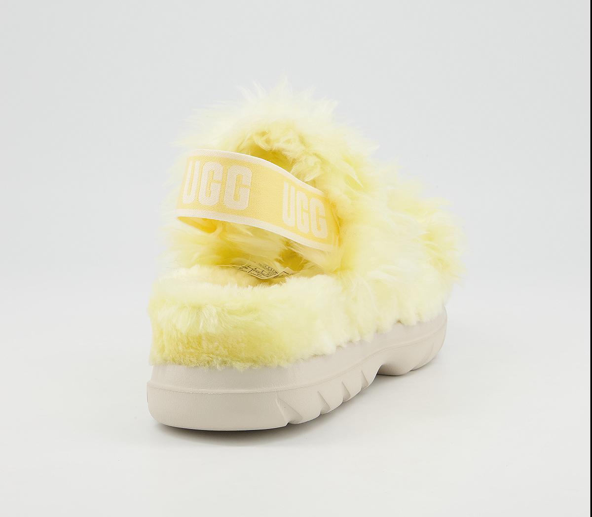 UGGFluff Sugar Sustainable SandalsYellow