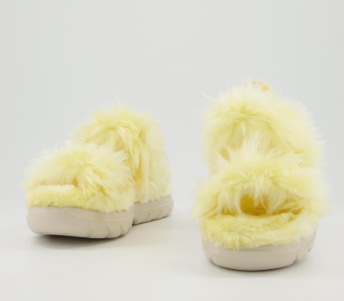 UGGFluff Sugar Sustainable SandalsYellow