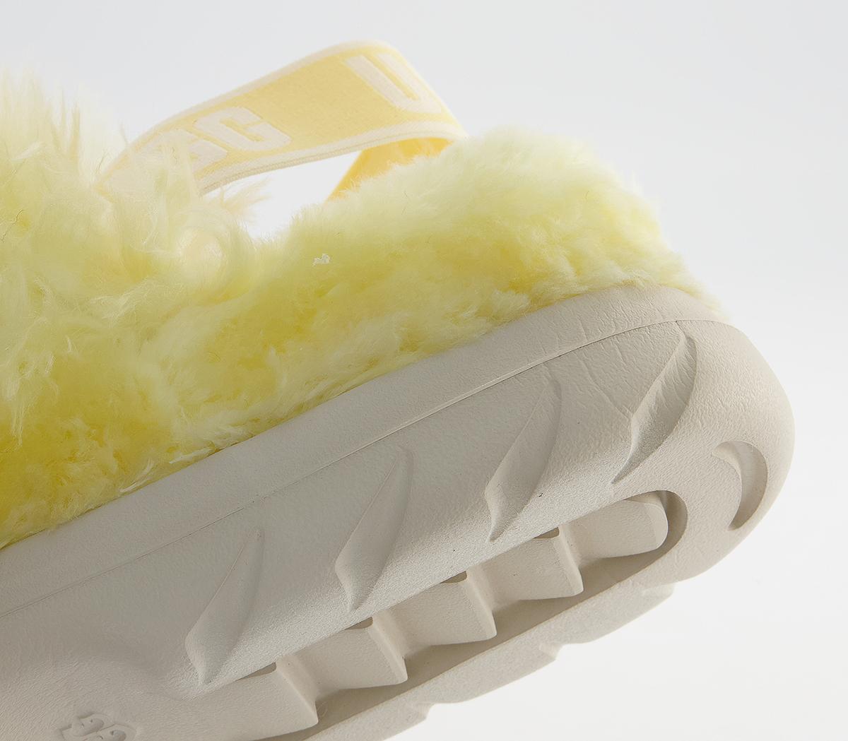 UGGFluff Sugar Sustainable SandalsYellow
