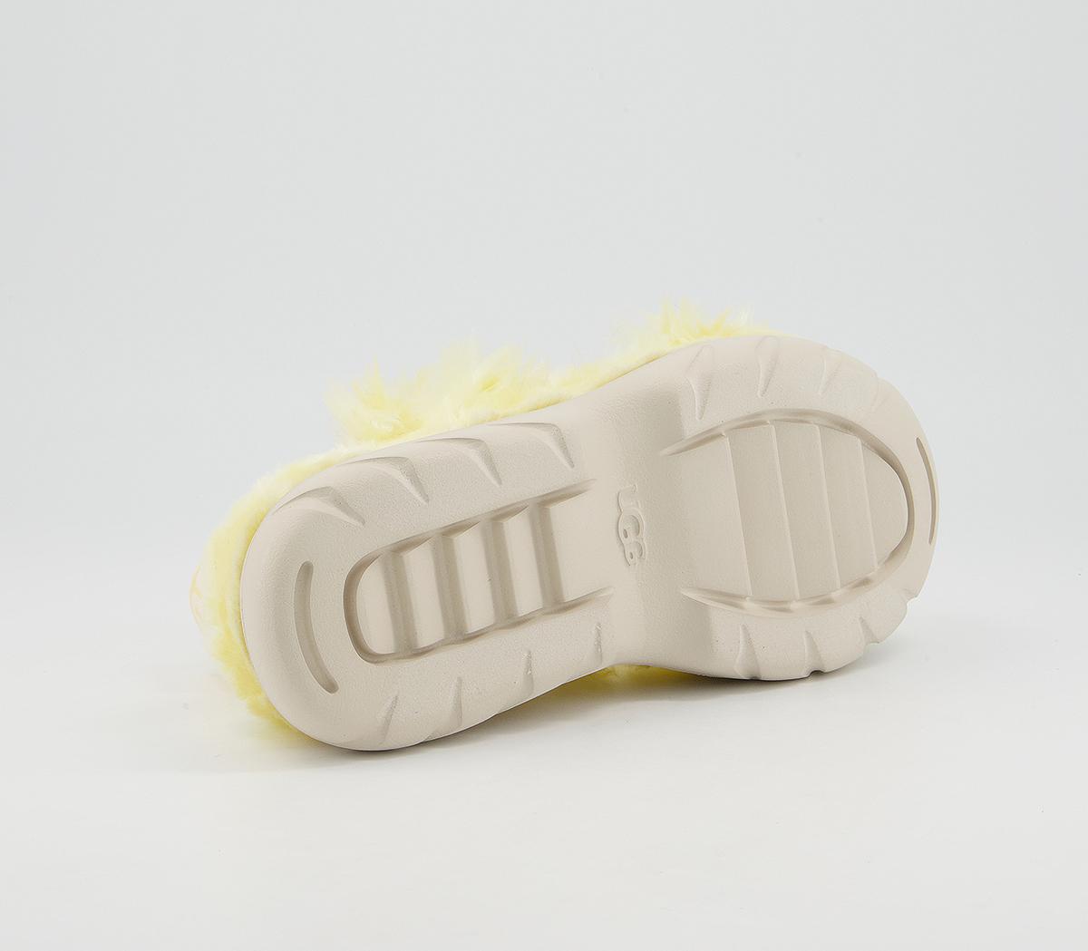 UGGFluff Sugar Sustainable SandalsYellow