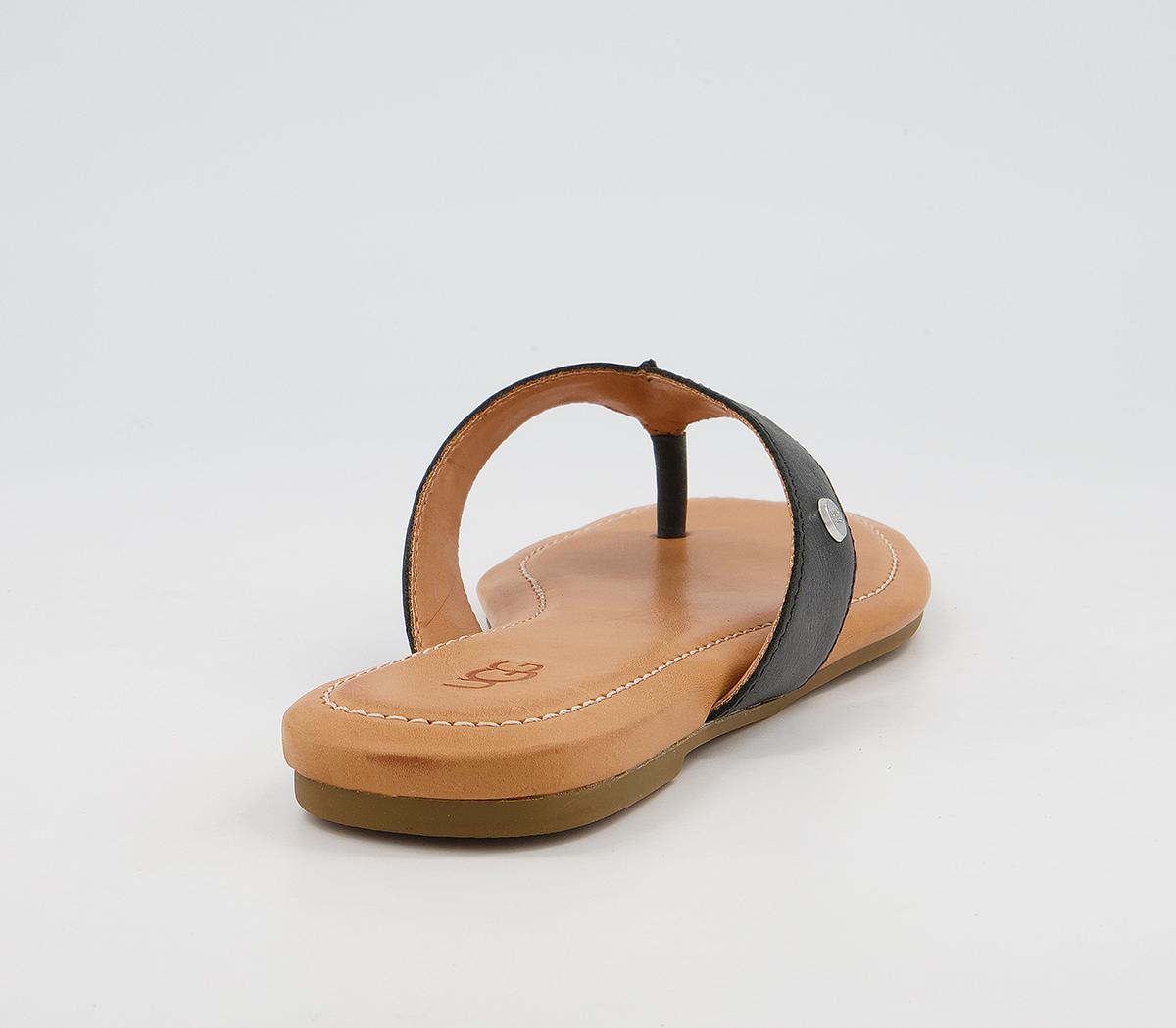 UGG Tuolumne Flip Flops UGG Tuolumne Flip Flops Black