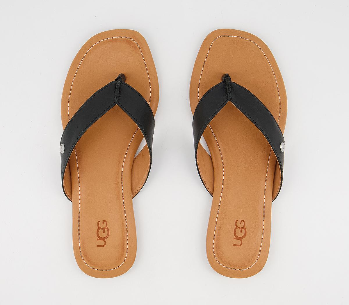 UGG Tuolumne Flip Flops UGG Tuolumne Flip Flops Black