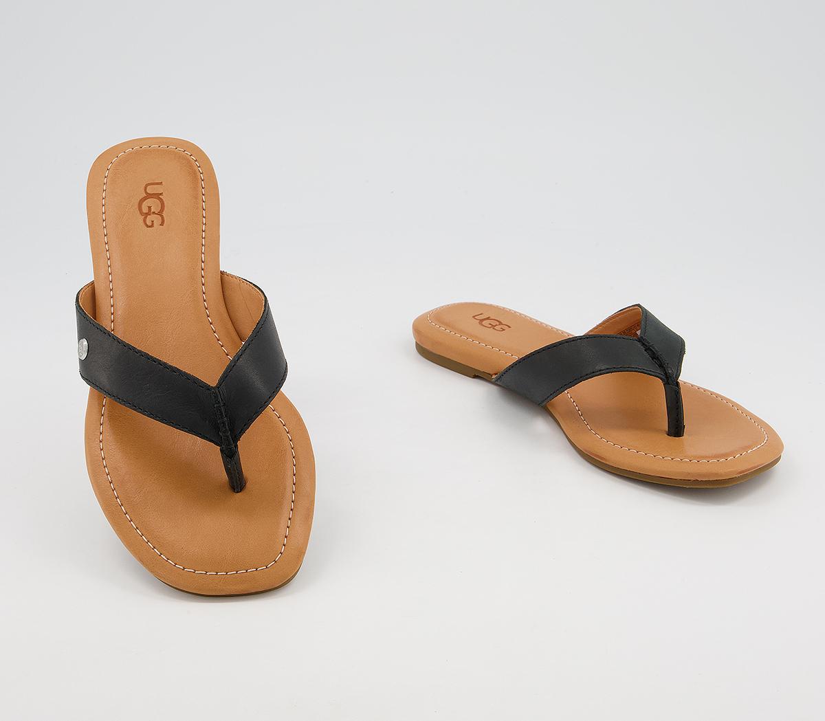 UGG Tuolumne Flip Flops UGG Tuolumne Flip Flops Black
