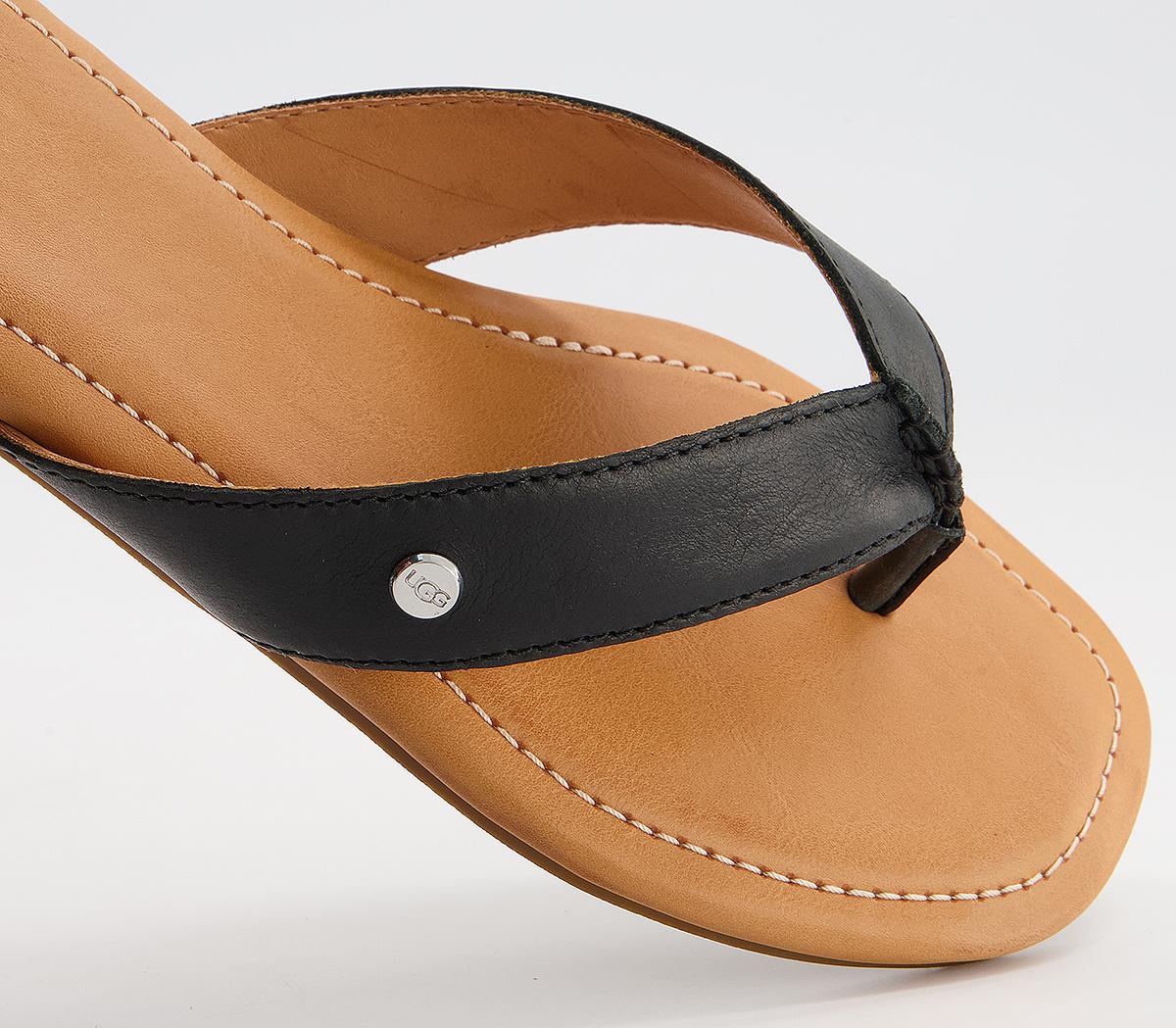 UGG Tuolumne Flip Flops UGG Tuolumne Flip Flops Black