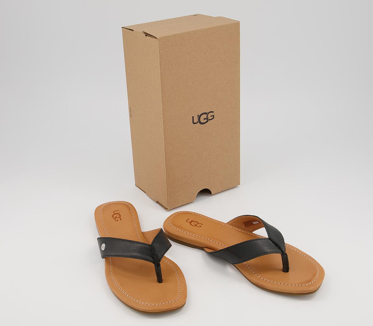 UGG Tuolumne Flip Flops UGG Tuolumne Flip Flops Black