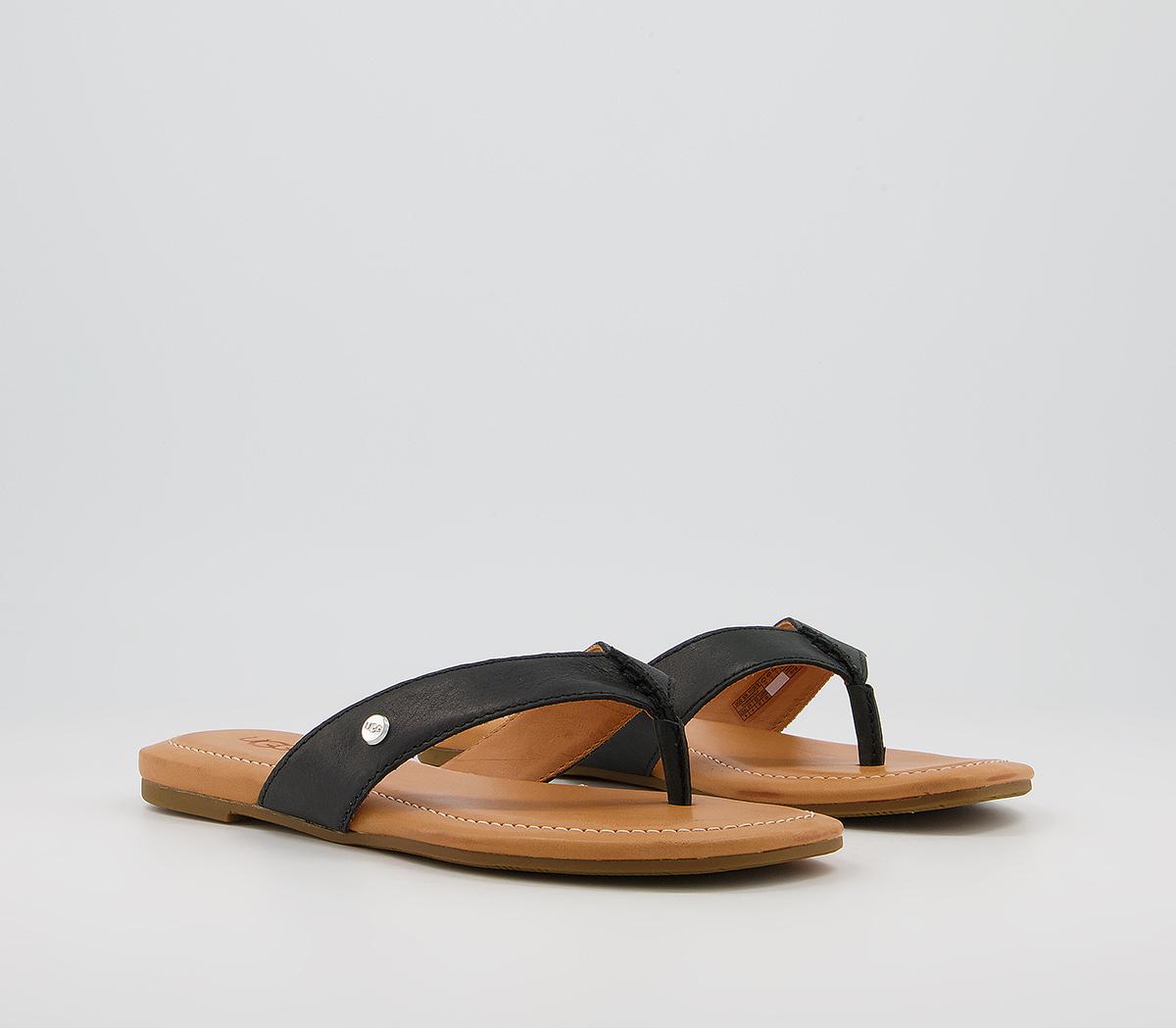 UGG Tuolumne Flip Flops UGG Tuolumne Flip Flops Black