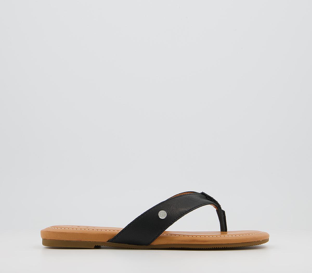 UGG Tuolumne Flip Flops UGG Tuolumne Flip Flops Black