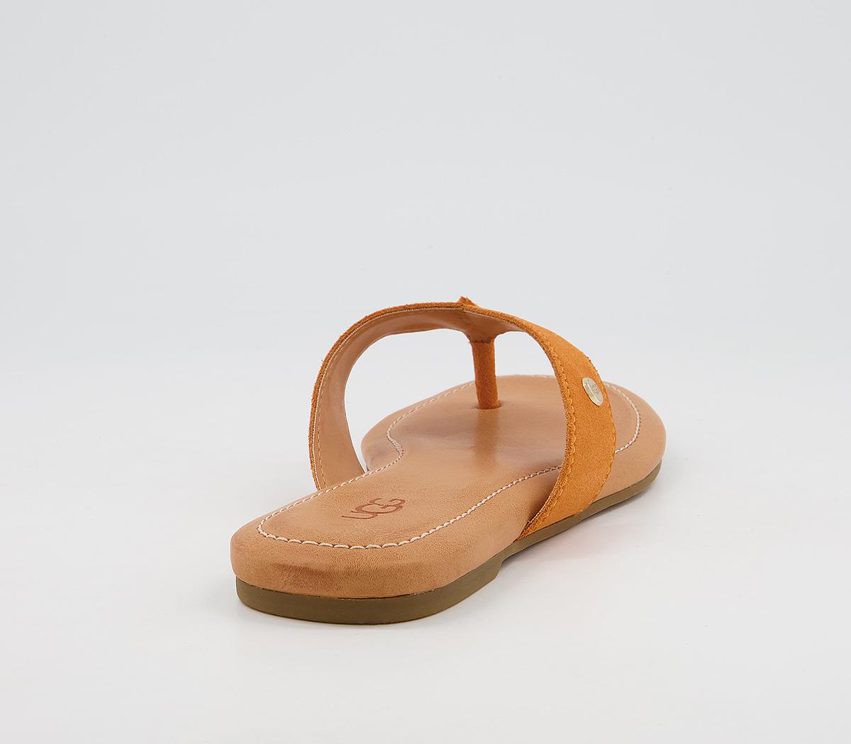 UGG Tuolumne Flip Flops UGG Tuolumne Flip Flops California Poppy Suede