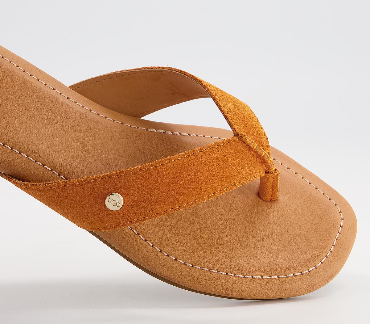 UGG Tuolumne Flip Flops UGG Tuolumne Flip Flops California Poppy Suede
