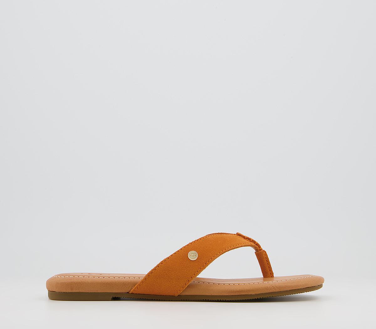 UGG Tuolumne Flip Flops UGG Tuolumne Flip Flops California Poppy Suede