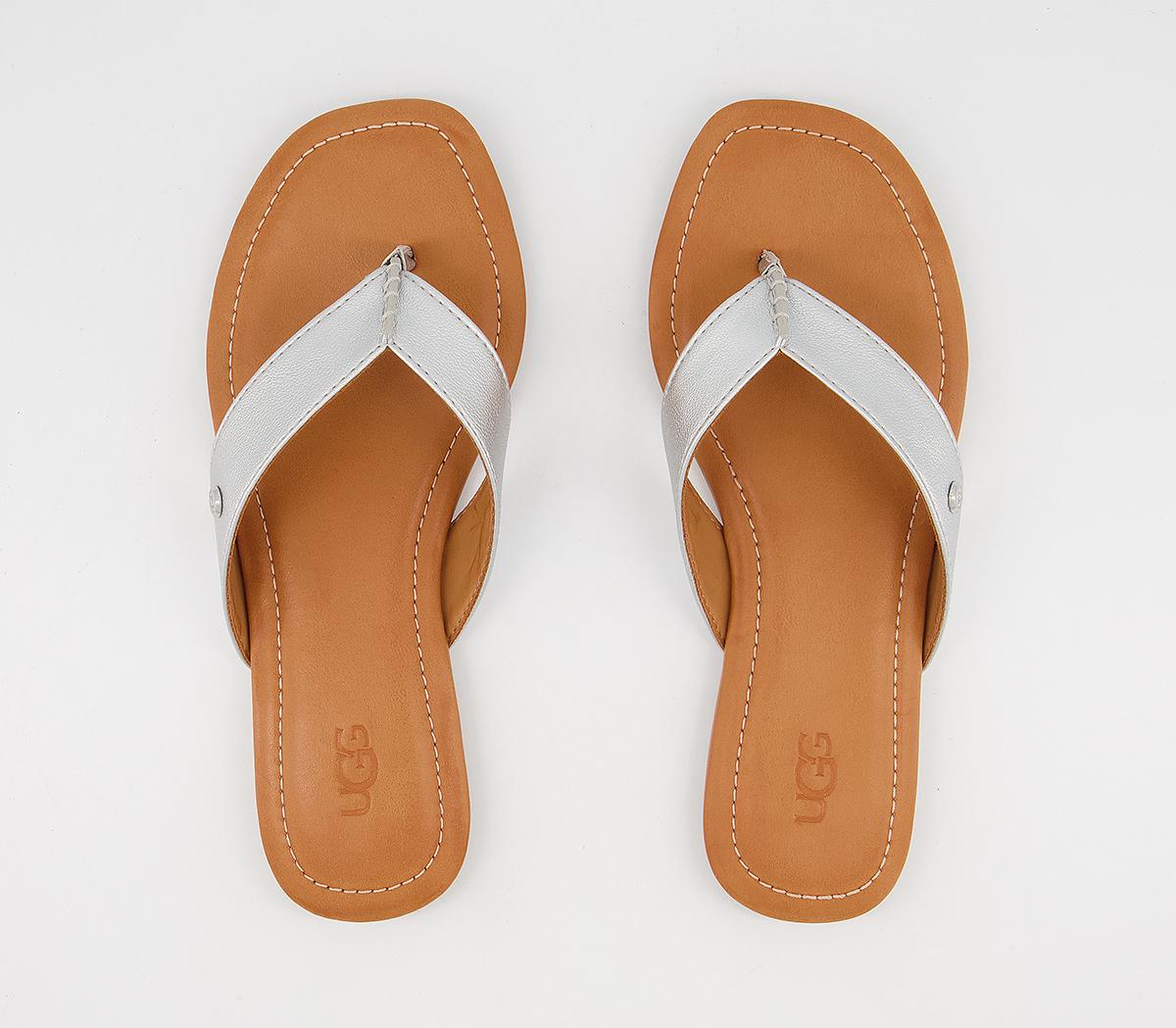 UGG Tuolumne Flip Flops UGG Tuolumne Flip Flops Silver