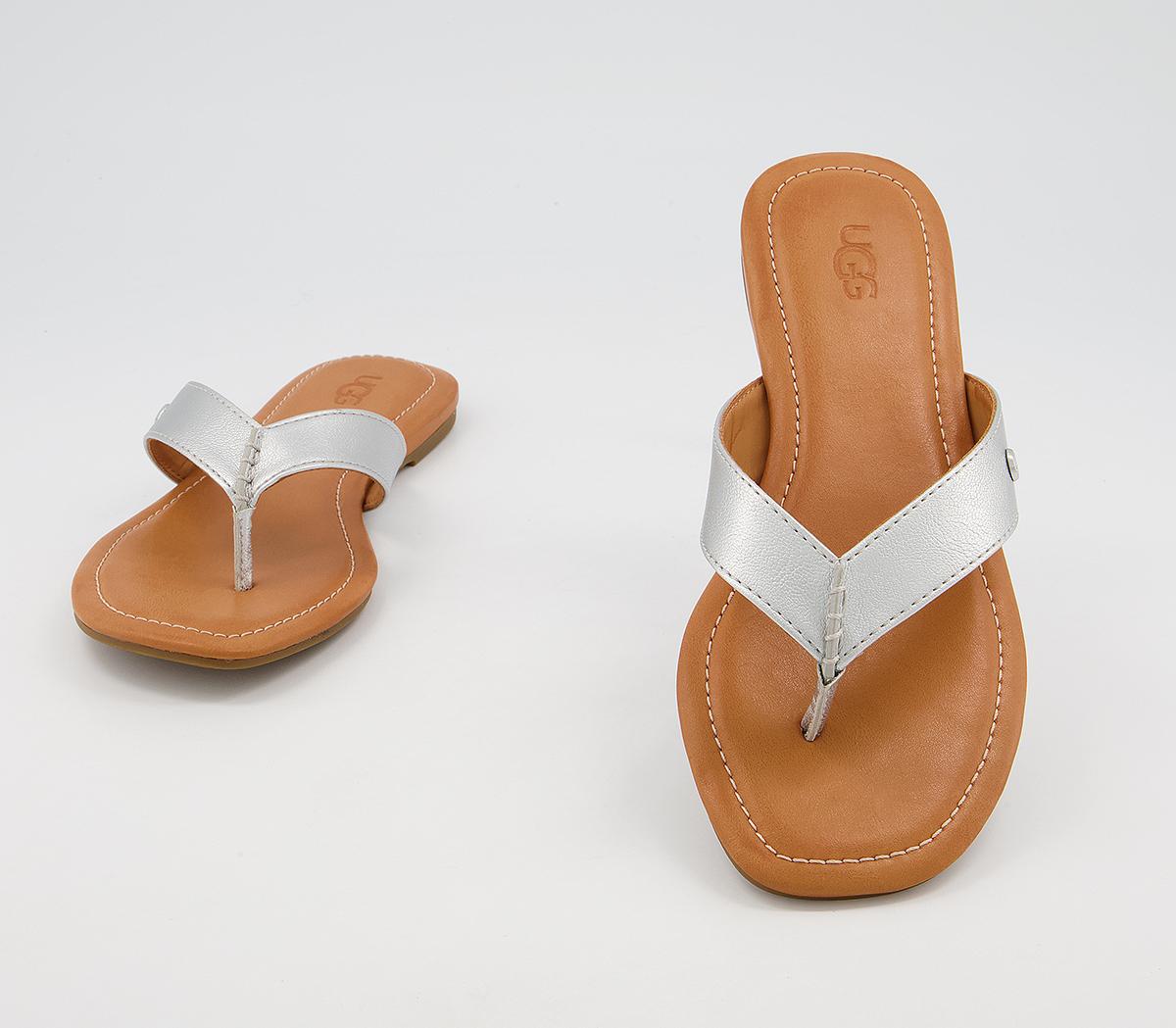 UGG Tuolumne Flip Flops UGG Tuolumne Flip Flops Silver