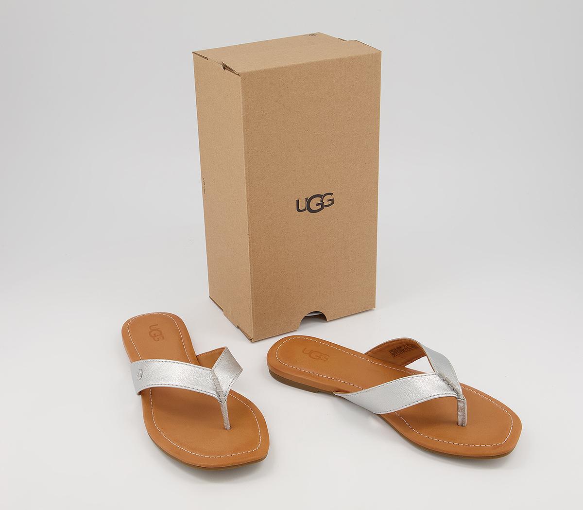 UGG Tuolumne Flip Flops UGG Tuolumne Flip Flops Silver