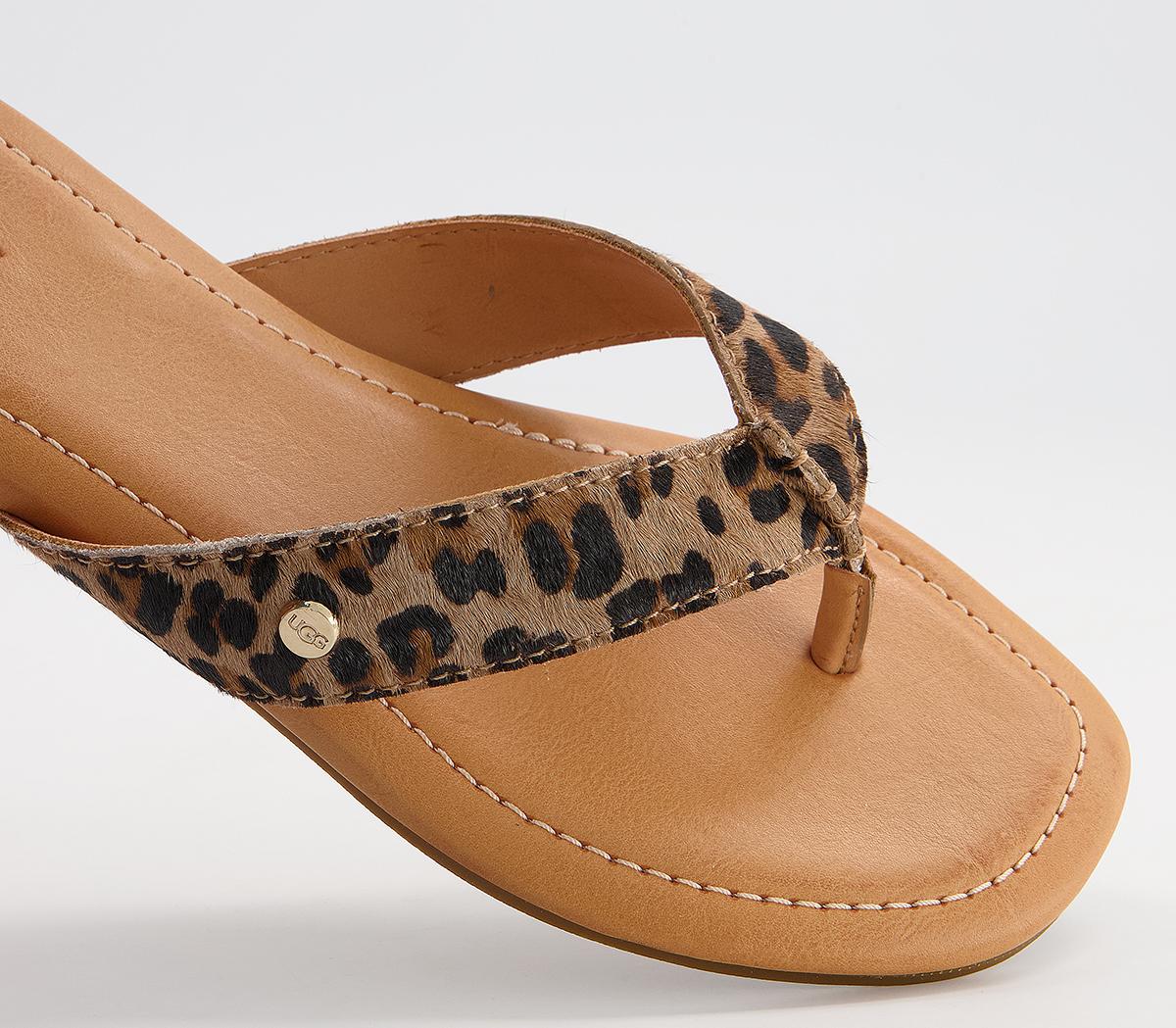 UGG Tuolumne Flip Flops UGG Tuolumne Flip Flops Leopard