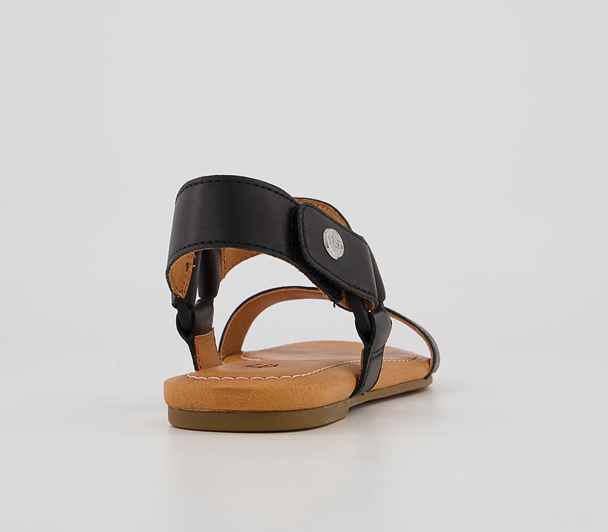 UGG Rynell Sandals UGG Rynell Sandals Black Leather