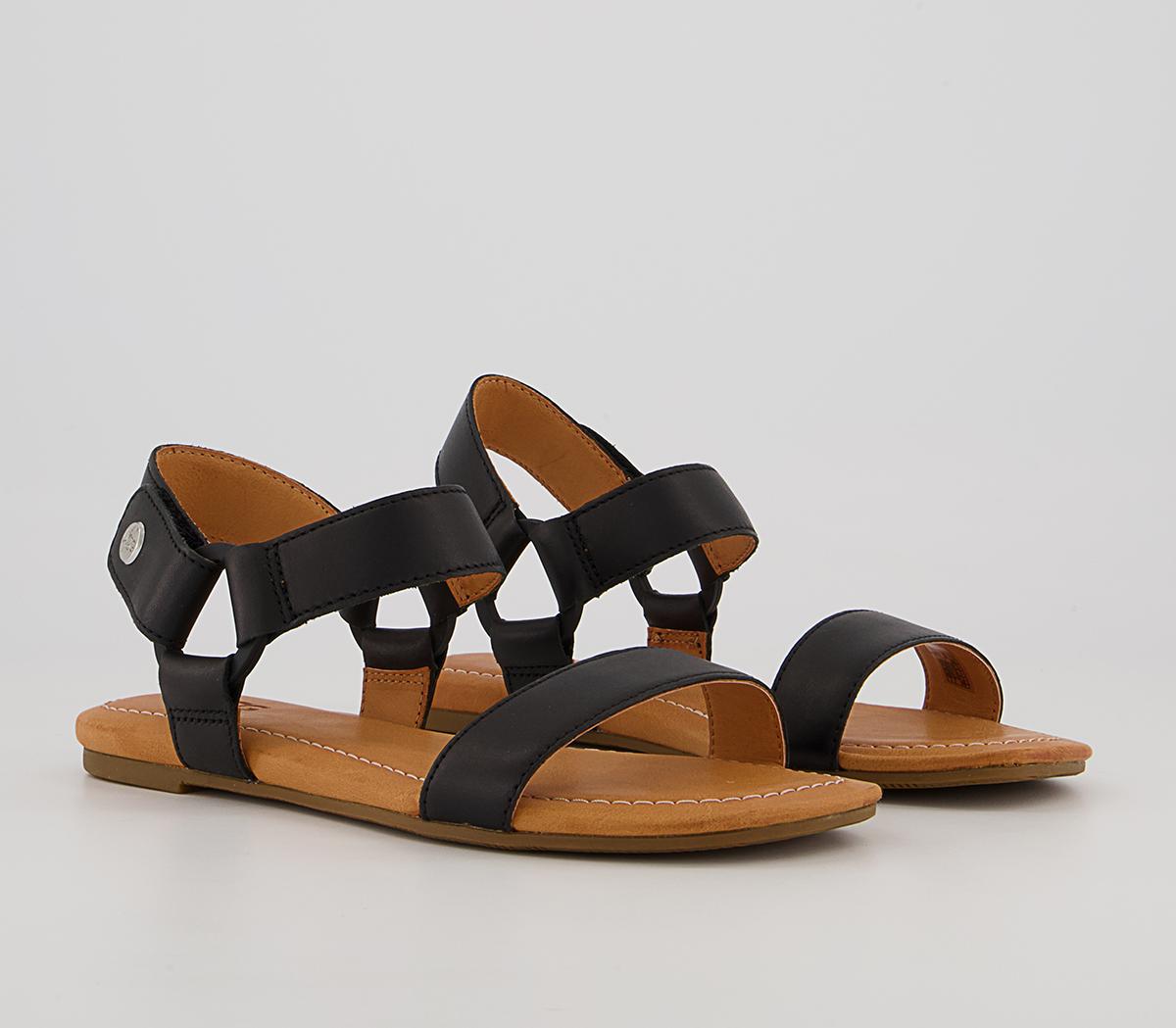 UGG Rynell Sandals UGG Rynell Sandals Black Leather